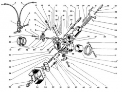 Dellorto PHF 32 Carburetor parts